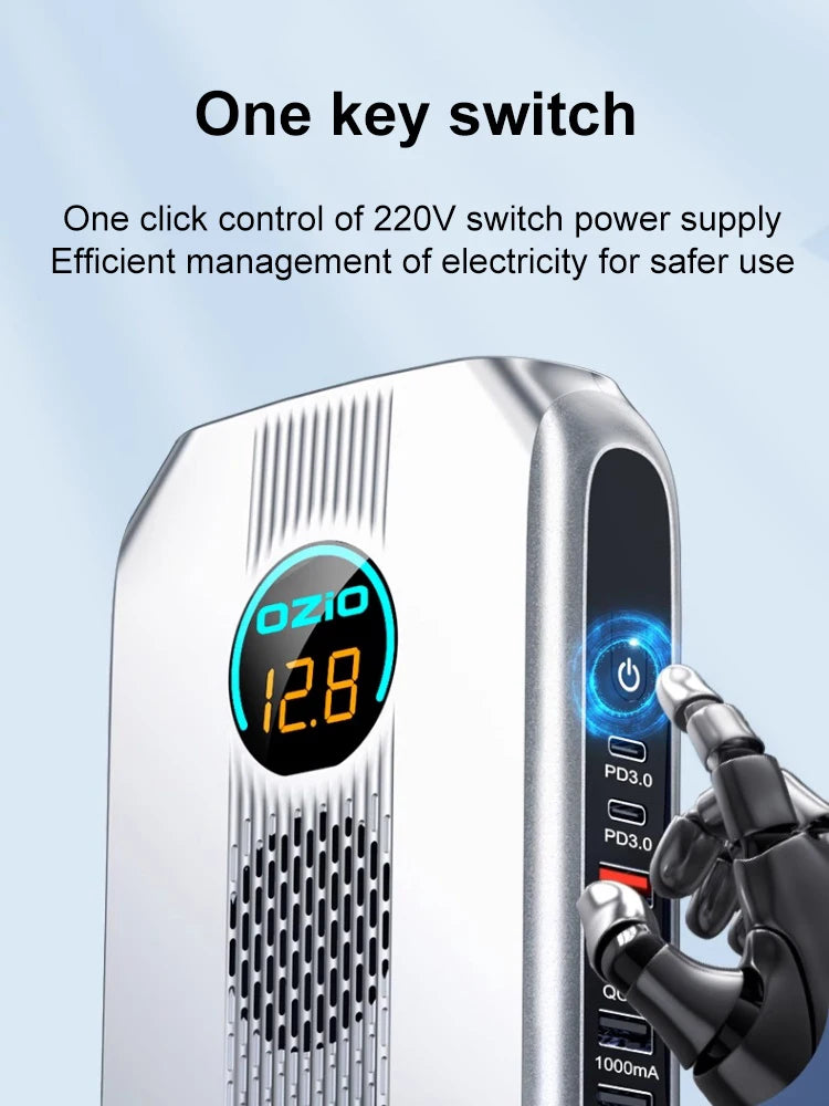 300W Car Power Inverter Adaptor Multifunctional 12/24V   BushLine