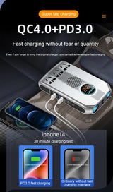 300W Car Power Inverter Adaptor Multifunctional 12/24V   BushLine