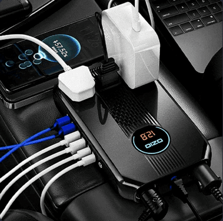 300W Car Power Inverter Adaptor Multifunctional 12/24V   BushLine