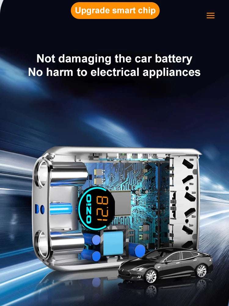 300W Car Power Inverter Adaptor Multifunctional 12/24V   BushLine