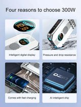 300W Car Power Inverter Adaptor Multifunctional 12/24V   BushLine