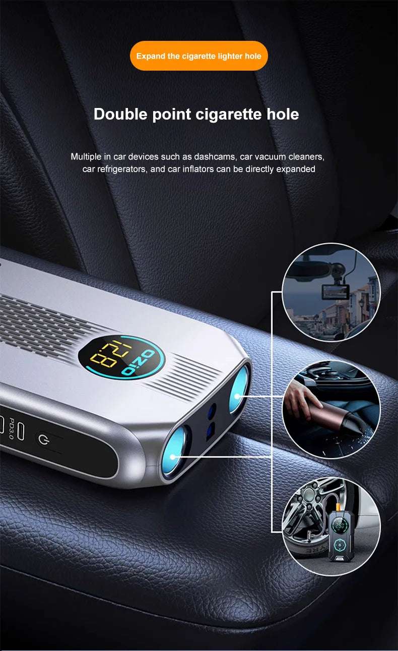 300W Car Power Inverter Adaptor Multifunctional 12/24V   BushLine