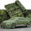 3D Camouflage Sun Shade Netting army surplus  