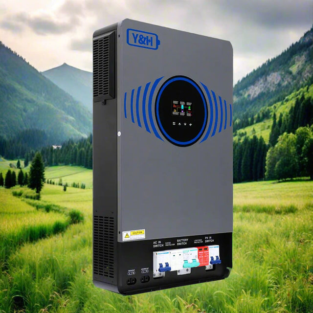 4.2kW 6.2kW Hybrid Solar Inverter 24V 48V  Lightning Protection Wind & Solar Controllers  BushLine