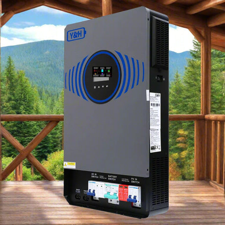 4.2kW 6.2kW Hybrid Solar Inverter 24V 48V  Lightning Protection Wind & Solar Controllers  BushLine