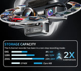 4CH GPS Radar Dash Cam 360° 24H Parking Monitor Smart Technology  