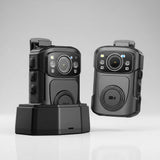 4K Body Camera IP68 GPS Bodycam 128GB & Charging Dock Security Cameras  