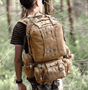 55L-70L Molle Tactical Backpack 4in1 BackPacks BushLine Khaki
