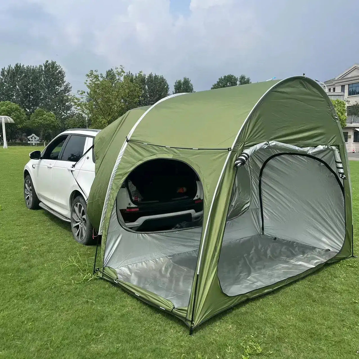 4x4 Car Trunk Canopy Tent Extension Rain & Sunshine-Proof Camping Equipment  