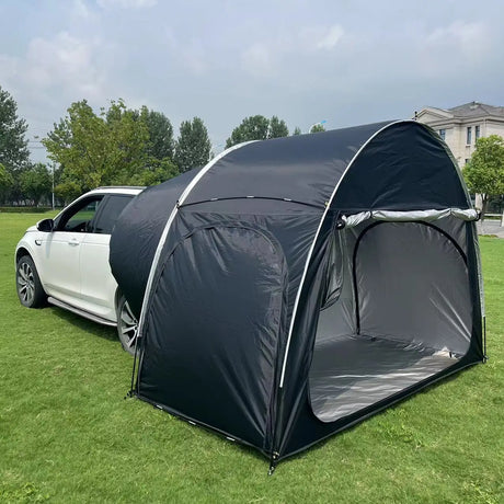 4x4 Car Trunk Canopy Tent Extension Rain & Sunshine-Proof Camping Equipment  BushLine