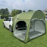 4x4 Car Trunk Canopy Tent Extension Rain & Sunshine-Proof Camping Equipment  BushLine