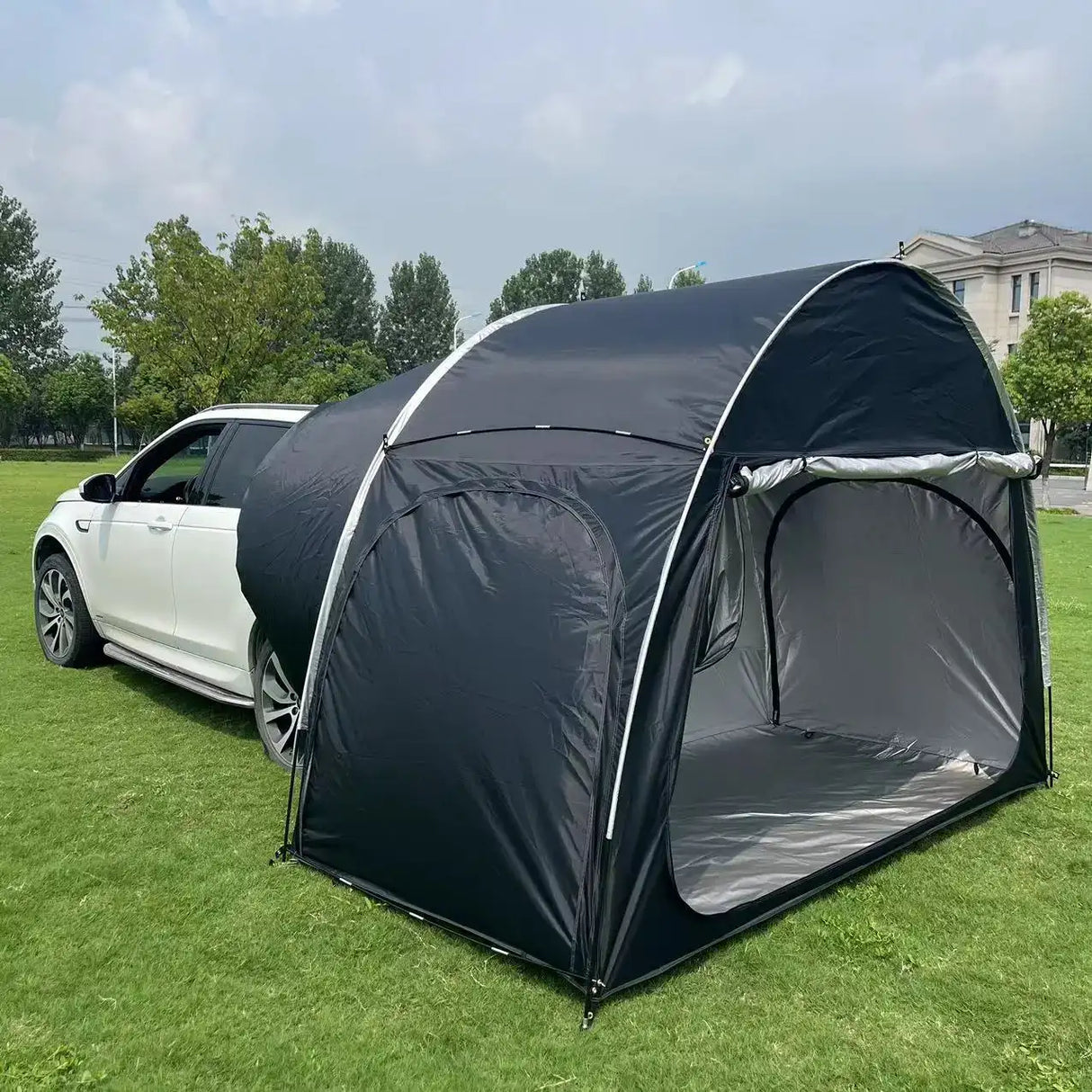 4x4 Car Trunk Canopy Tent Extension Rain & Sunshine-Proof Camping Equipment  BushLine