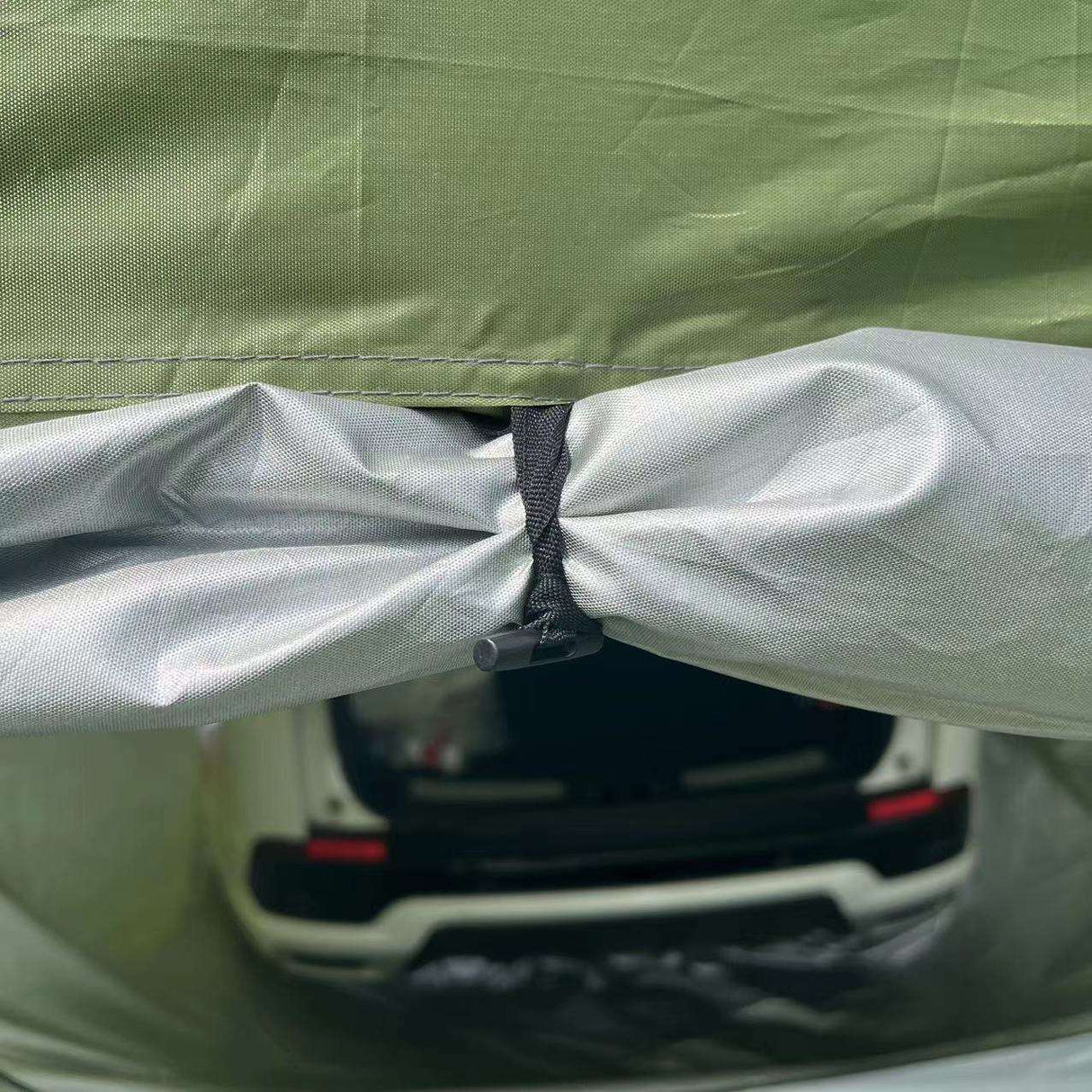 4x4 Car Trunk Canopy Tent Extension Rain & Sunshine-Proof Camping Equipment  BushLine