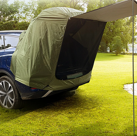 SUV 4x4 Canopy Rear Extension Tent Sun Rain-Proof Car Rear Tent Camping Equipment  BushLine