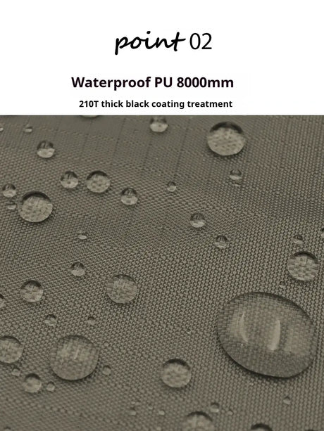 5.1 x 5.1m Tarp Waterproof Awning Shade Tent Shelter Sunshade Camping Equipment  