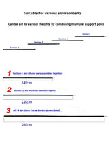 5.1 x 5.1m Tarp Waterproof Awning Shade Tent Shelter Sunshade Camping Equipment  BushLine