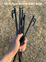 5.1 x 5.1m Tarp Waterproof Awning Shade Tent Shelter Sunshade Camping Equipment  BushLine