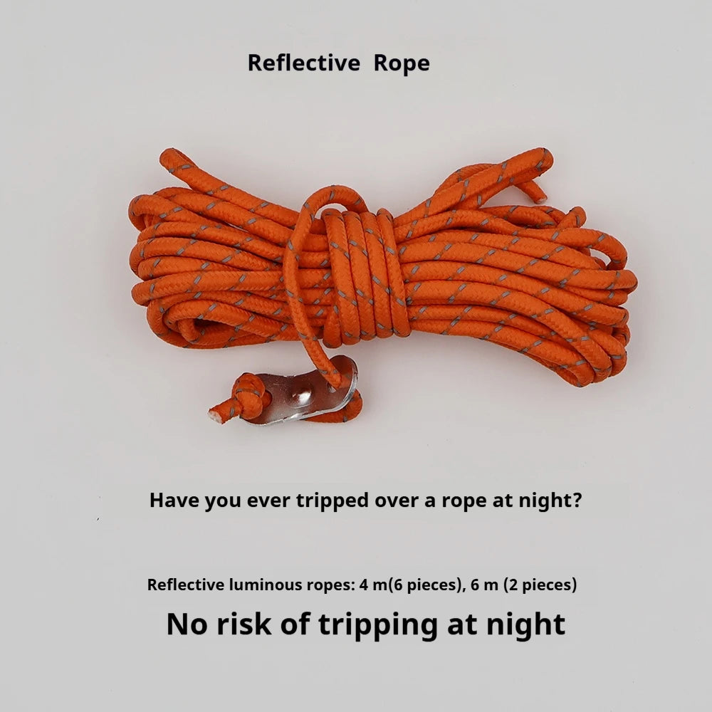 5.1 x 5.1m Tarp Waterproof Awning Shade Tent Shelter Sunshade Camping Equipment  BushLine