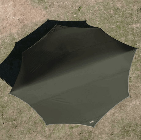 5.1 x 5.1m Tarp Waterproof Awning Shade Tent Shelter Sunshade Camping Equipment  BushLine