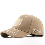 5.11 Camouflage Adjustable Baseball Cap tactical hats BushLine Desert Sand
