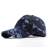 5.11 Camouflage Adjustable Baseball Cap tactical hats BushLine Blue Camo