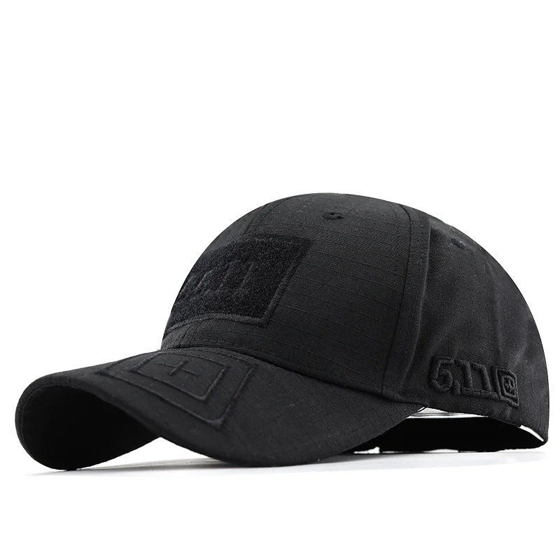 5.11 Camouflage Adjustable Baseball Cap tactical hats BushLine Black
