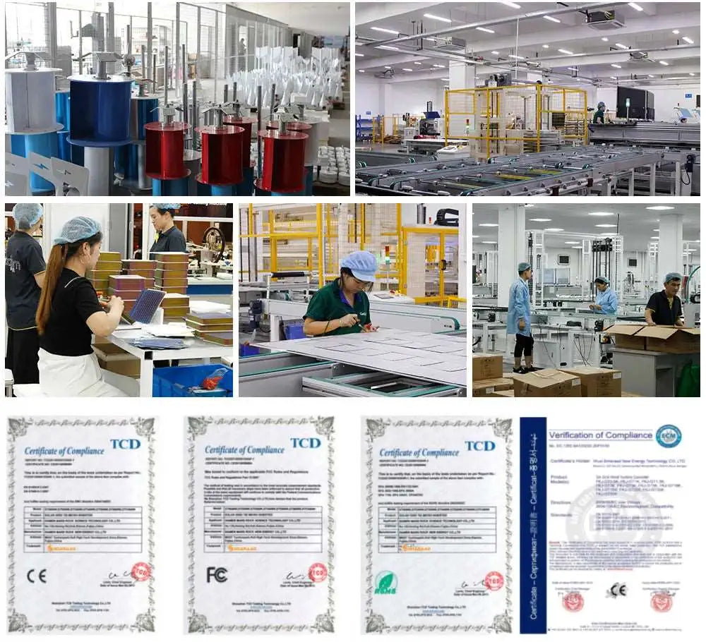 5000W & 2000W Horizontal M6 Wind Turbine Generator Wind Turbine  BushLine