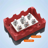 500A Marine Bus Bar 48V Power Distribution Block M10 & M8 in 1 electrical supplys  BushLine