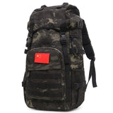 50L Military Tactical Backpack Large Capacity BackPacks BushLine black CP