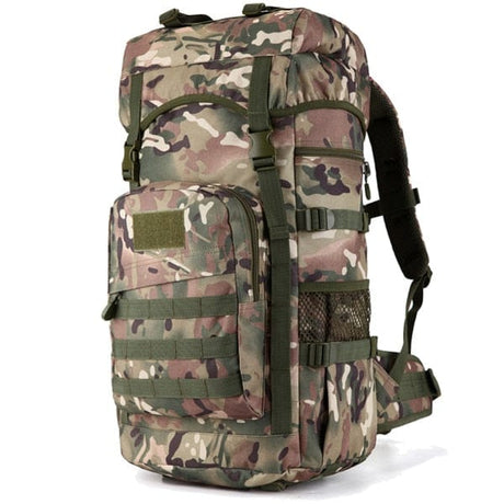 50L Military Tactical Backpack Large Capacity BackPacks BushLine CP2 camouflage