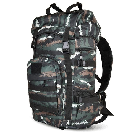 50L Military Tactical Backpack Large Capacity BackPacks BushLine Tabby camouflage