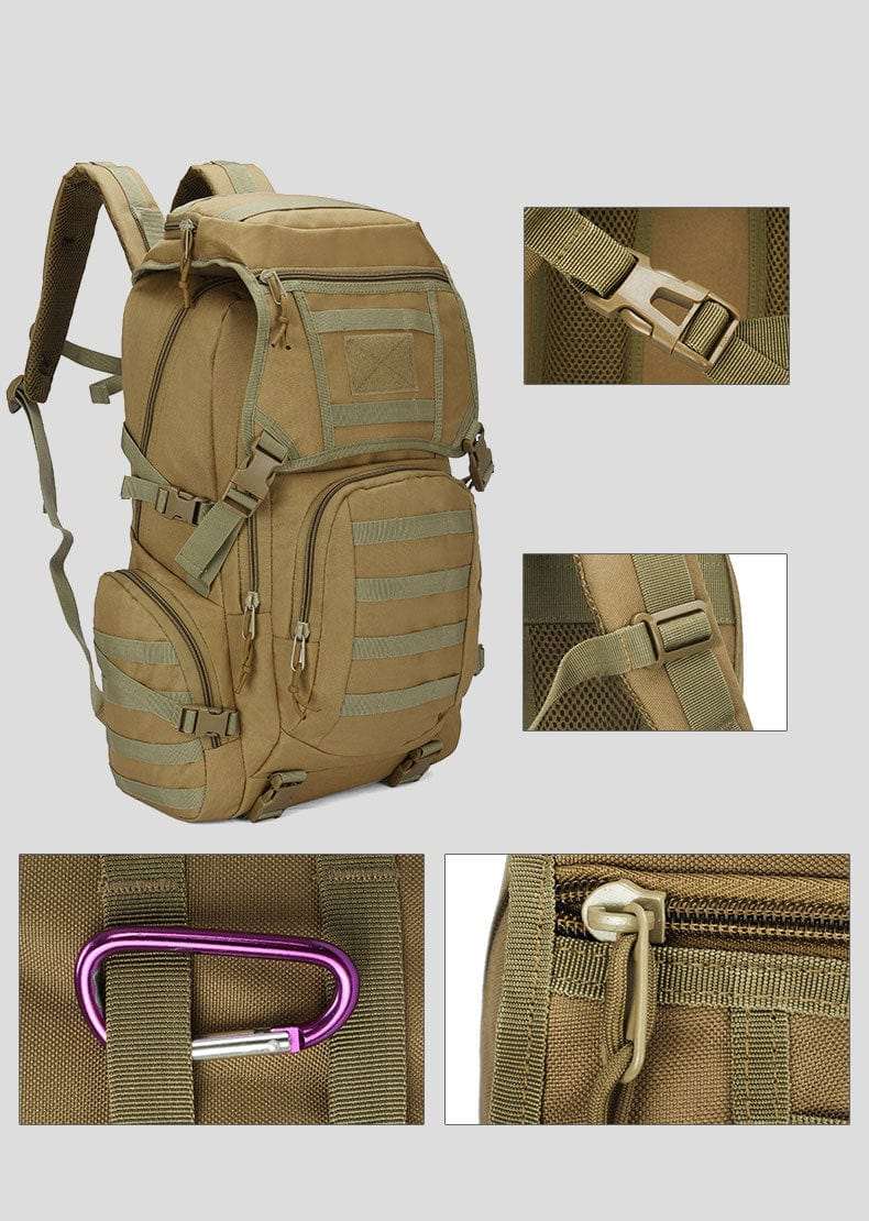 50ltr Adventure FIFO Tactical Daypack BackPacks  BushLine