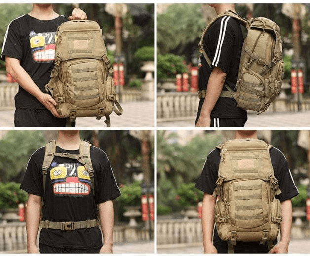 50ltr Adventure FIFO Tactical Daypack BackPacks  BushLine