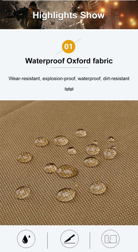 55L-70L Molle Tactical Backpack 4in1 BackPacks  