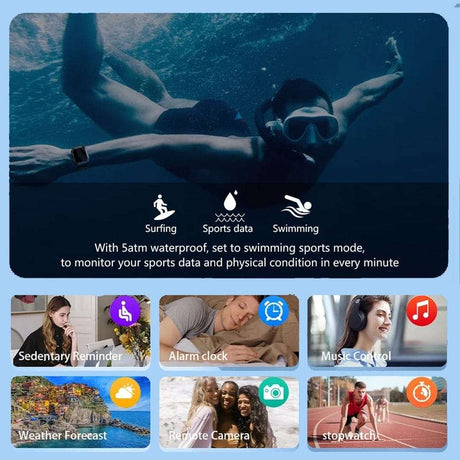 5ATM FC20 Ultra Smart Watch Carbon Watchs  