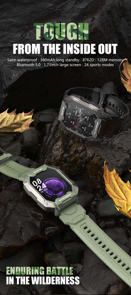 5ATM FC20 Ultra Smart Watch Carbon Watchs  