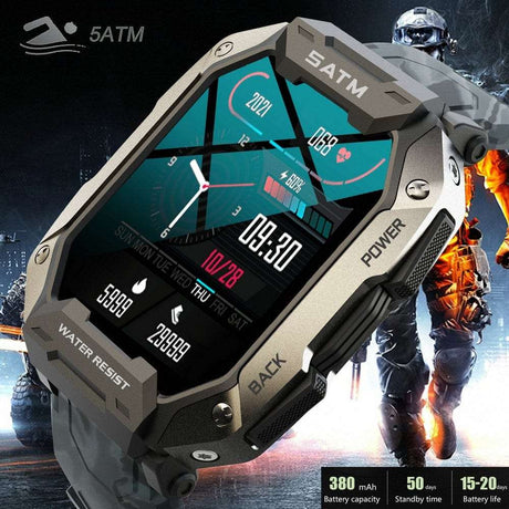 5ATM FC20 Ultra Smart Watch Carbon Watchs  BushLine