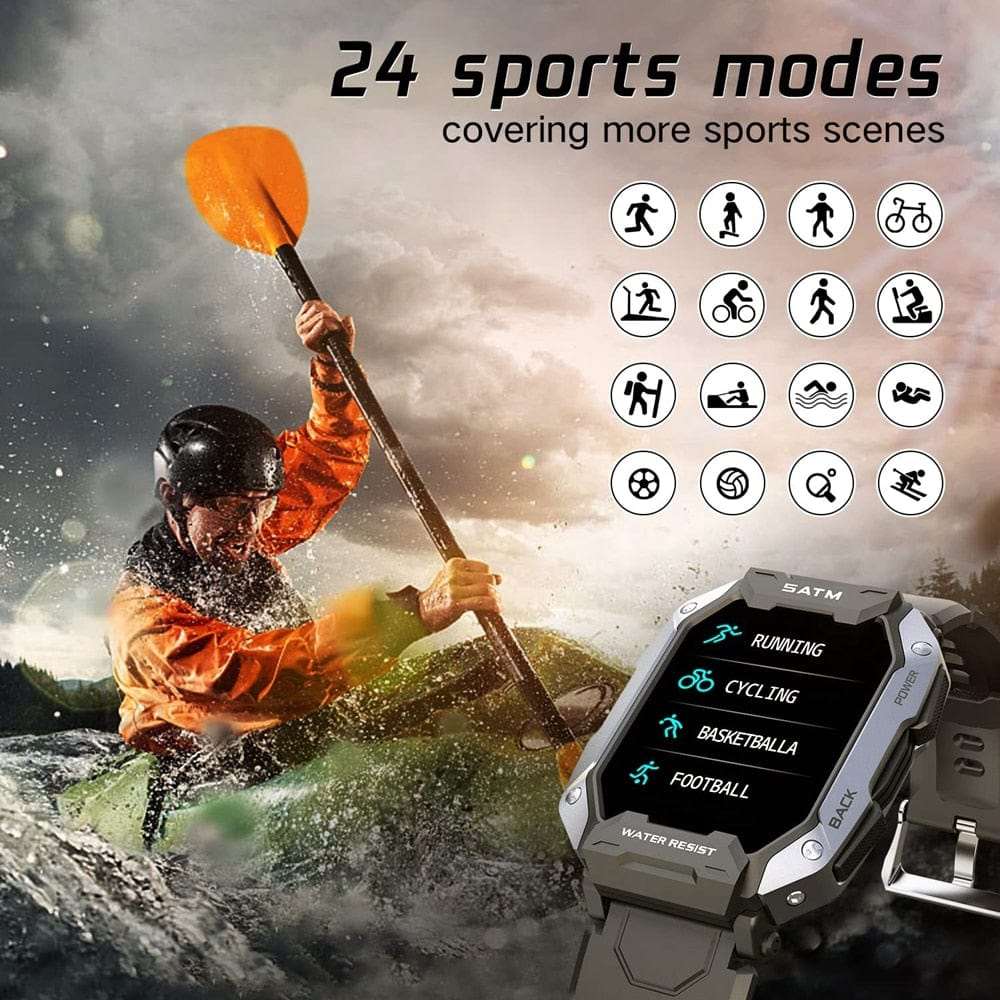 5ATM FC20 Ultra Smart Watch Carbon Watchs  BushLine