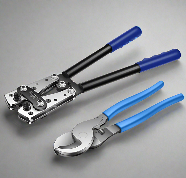 6-50mm Cable Lug Crimping Tool Terminal Crimper electrical supplys  BushLine