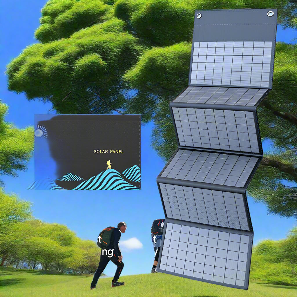 600W or 1000W Solar Panel Power Supply Portable Folding solar panels  BushLine