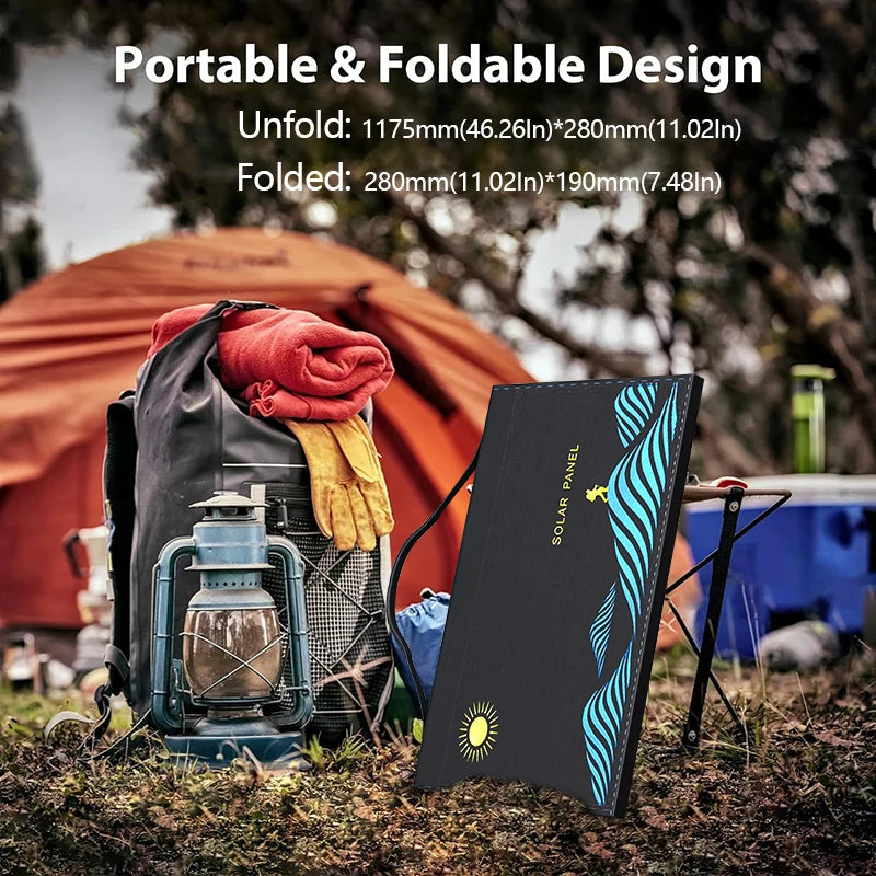 600W or 1000W Solar Panel Power Supply Portable Folding solar panels  BushLine