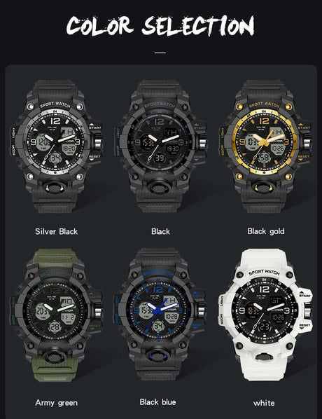 6030 Sports Military Quartz Watch Watchs  