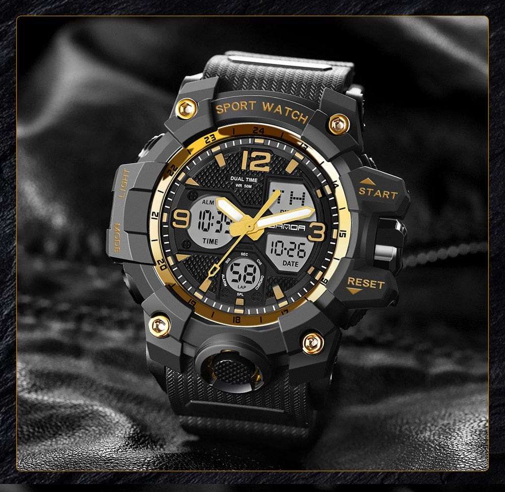 6030 Sports Military Quartz Watch Watchs  BushLine
