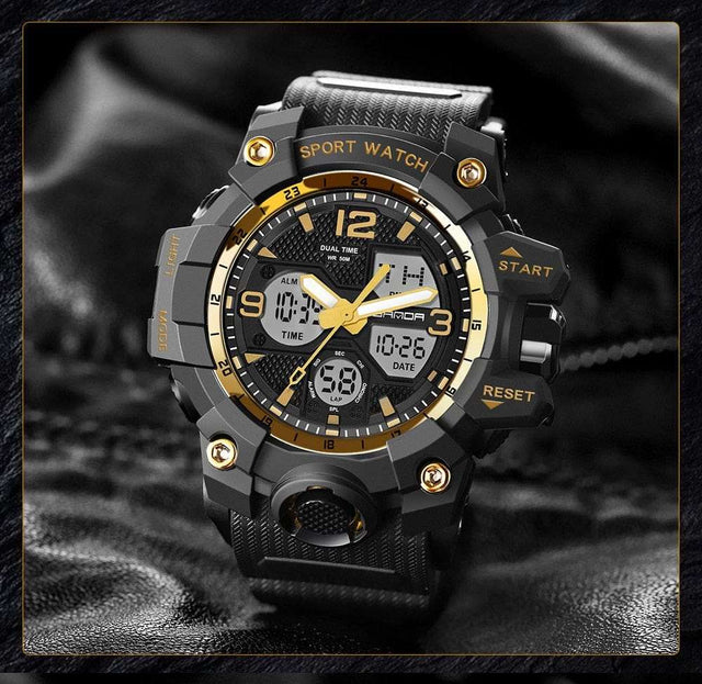 6030 Sports Military Quartz Watch Watchs  BushLine