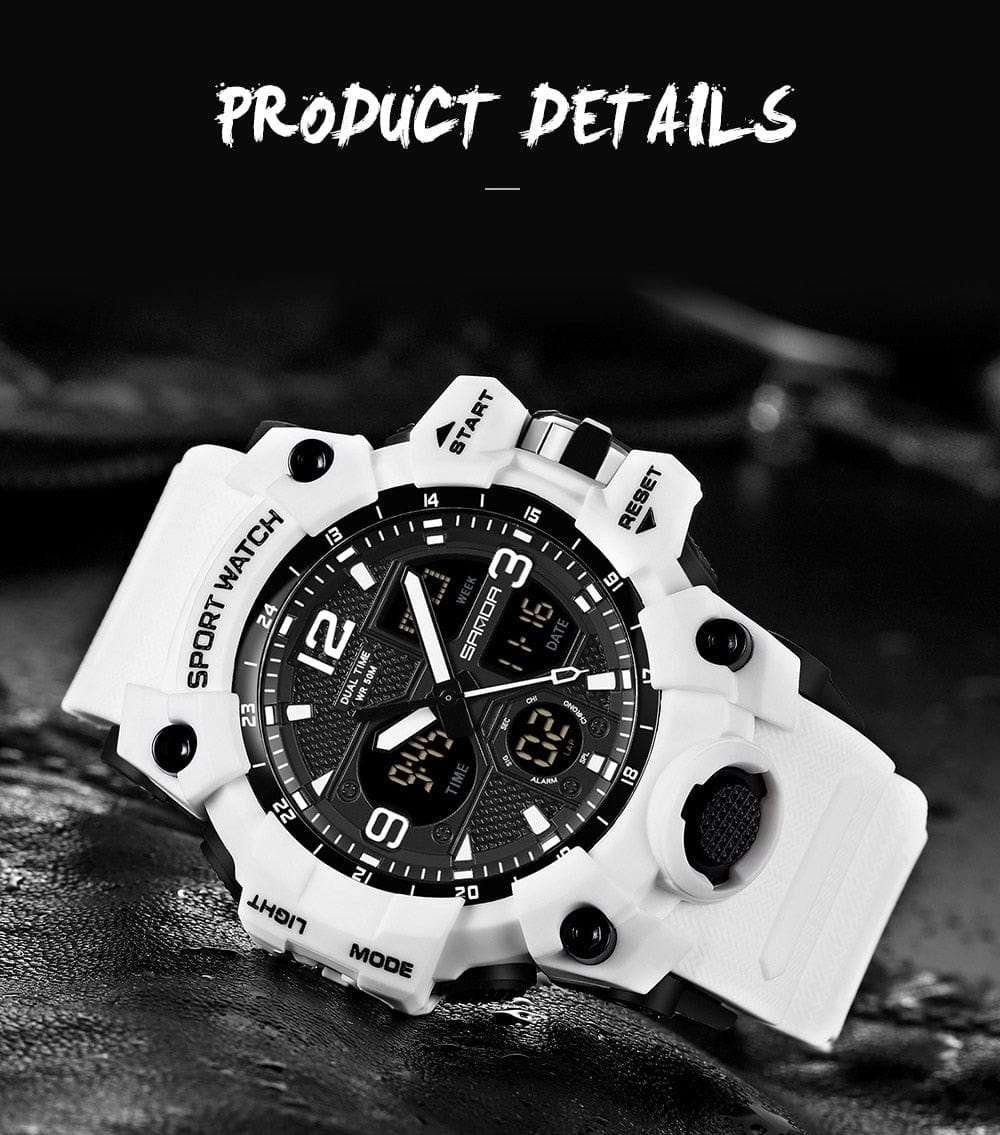 6030 Sports Military Quartz Watch Watchs  BushLine
