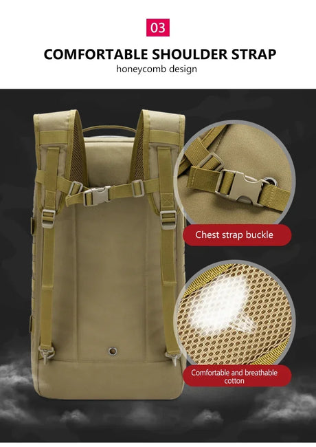 65ltr Travel FIFO Multi-function Backpack BackPacks  