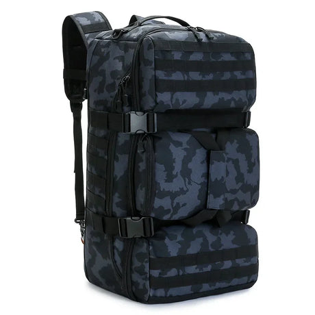 65ltr Travel FIFO Multi-function Backpack BackPacks BushLine Black Camo
