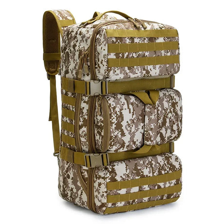 65ltr Travel FIFO Multi-function Backpack BackPacks BushLine Desert Digital
