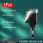 Supplier panel labelling the PD20W plus QC3.0 plus 2.4 A port configuration