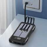 80000mAh Large Capacity  Solar Power Bank solar power  BushLine